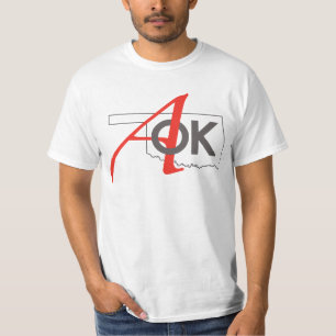 Variabele kleur/stijl AOK-Logo T-shirt