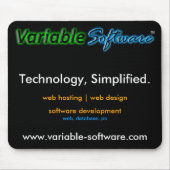 Variabele software LLC-Muismat Muismat (Voorkant)