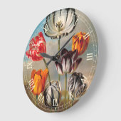  variabele Tulip Flowers in een landschap Grote Klok (Hoek)