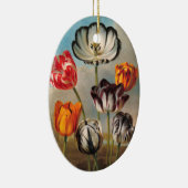  variabele Tulip Flowers in een landschap Keramisch Ornament (Rechts)