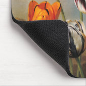 variabele Tulip Flowers in een landschap Muismat (Hoek)