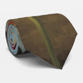  variabele Tulip Flowers in een landschap Stropdas (Opgerold)