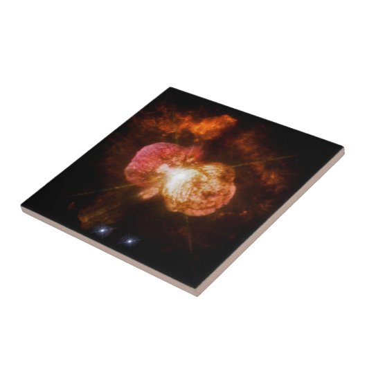 Variable Star Eta Carinae NASA Hubble afbeelding Tegeltje (Zijkant)