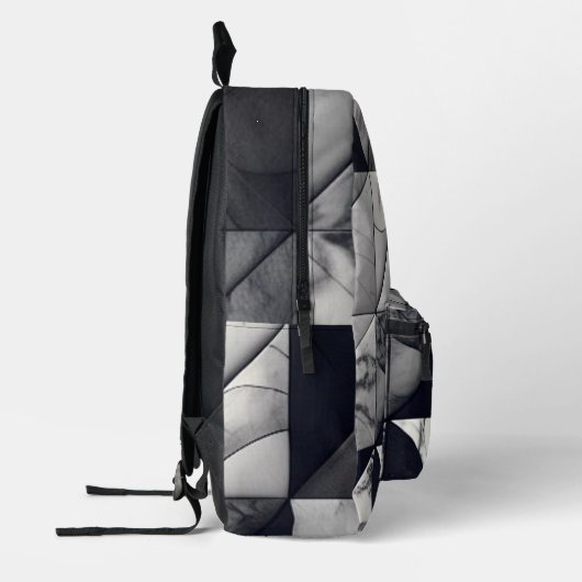 VARIANT gemarmerd 1a Bedrukte Rugzak (Links)