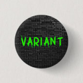 VARIANT Groene Graffiti Button (Voorkant)