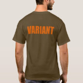 Variant Shirt - Variant achterafdrukken (Achterkant)