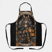 Variatie III Route 66 Halloween Biker Queen Schort (Voorkant)
