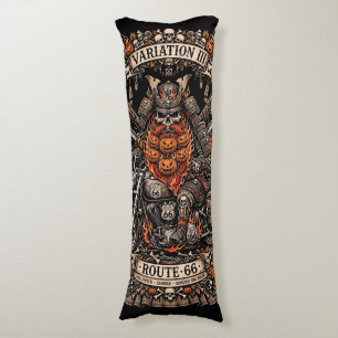 Variatie III Route 66 Worp,Samurai Pompoen Baard Lichaamskussen