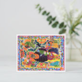 Variatie op Madonna en briefkaart van kinderen (Staand voorkant)