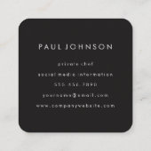 Variatie van whisky (goud) | Cultuurmeester Vierkante Visitekaartje (Achterkant)