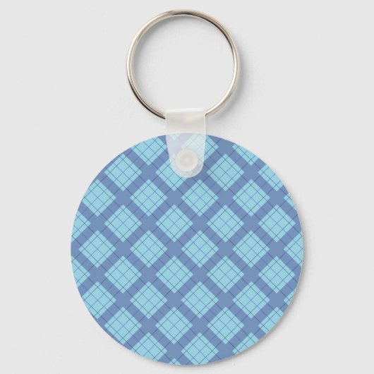Variatienblauw speldenSleutelhanger Sleutelhanger (Voorkant)