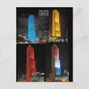 Variaties op een thema: Miami Tower Briefkaart