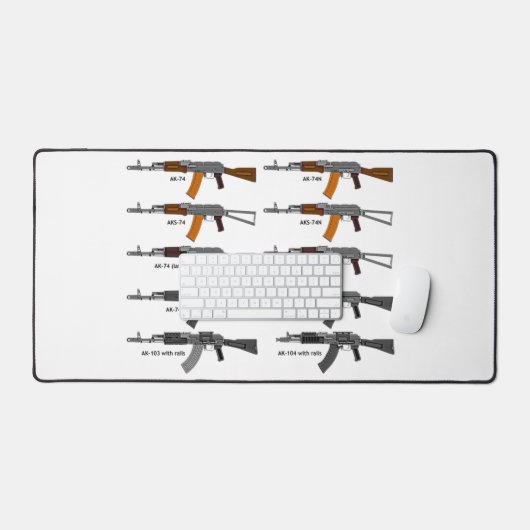 VARIATIES van de AK-47 Bureaumat (Keyboard & Muis)