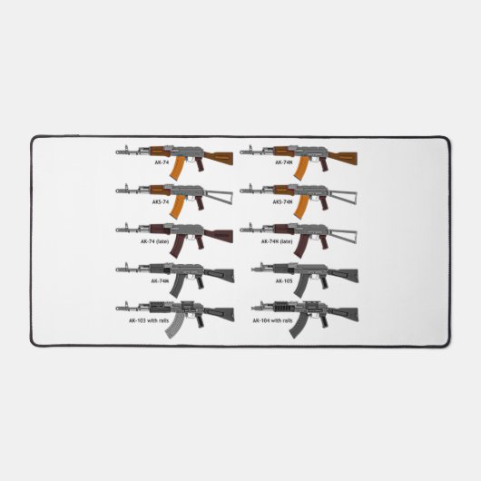 VARIATIES van de AK-47 Bureaumat (Voorkant)