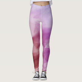 Variaties van Paars in Waterverf Leggings