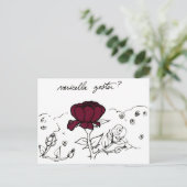 Varicella Zoster briefkaart (Staand voorkant)