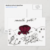 Varicella Zoster briefkaart (Voorkant / Achterkant)
