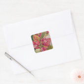 Variegated Poinsettia Sticker (Envelop)