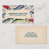 Varietal Fish | Fishing Visitekaartje (Voorkant / Achterkant)