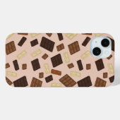 Variëteit aan chocoladerepen ontwerp Case-Mate iPhone case (Achterkant (horizontaal))