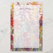 Variëteit bloemen briefpapier (Voorkant)