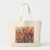 Variëteit bloemen grote tote bag (Voorkant)