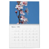 Variëteit bloemen kalender (Feb 2026)