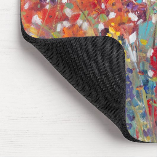 Variëteit bloemen muismat (Hoek)