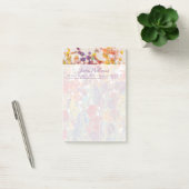 Variëteit bloemen post-it® notes (Kantoor)
