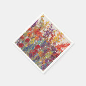 Variëteit bloemen servet (Hoek)