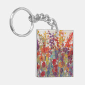 Variëteit bloemen sleutelhanger (Voorkant Links)