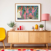 Variëteit Show | Ernst Ludwig Kirchner Poster