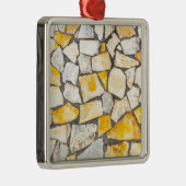 Variëteit van stenen metselwerk metalen ornament (Rechts)