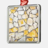 Variëteit van stenen metselwerk metalen ornament (Links)