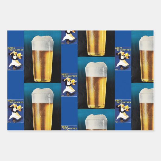 Variëteit Verpakking van drie (3) design van Inpakpapier Vel (Voorkant 2)