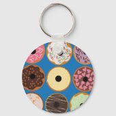 Variëteiten Donuts Sleutelhanger (Voorkant)