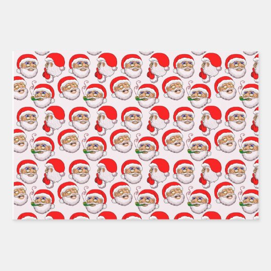 Variety 3 bladen Kerstmis inpakpapier Vel (Voorkant 3)