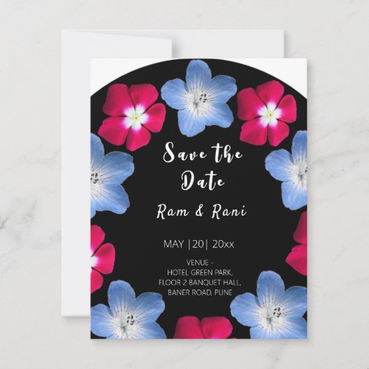 Variety model zwart kaart (Voorkant)