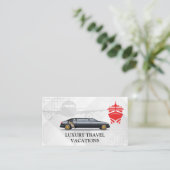 Variety Travels | Business Vacation Visitekaartje (Staand voorkant)