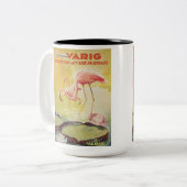 Varig Vintage Poster voor Mok Brazilië (Voorkant links)