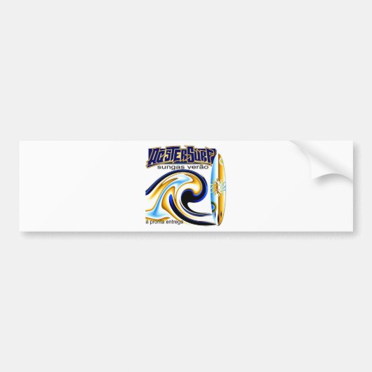(vários produtos selecionados)custumização de imag bumpersticker (Voorkant)