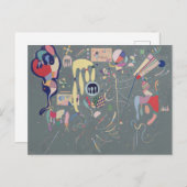 Various Actions, Kandinsky  Briefkaart (Voorkant / Achterkant)