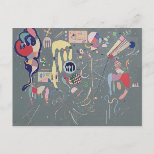 Various Actions, Kandinsky  Briefkaart (Voorkant)