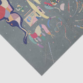 Various Actions, Kandinsky  Tissuepapier (Detail)