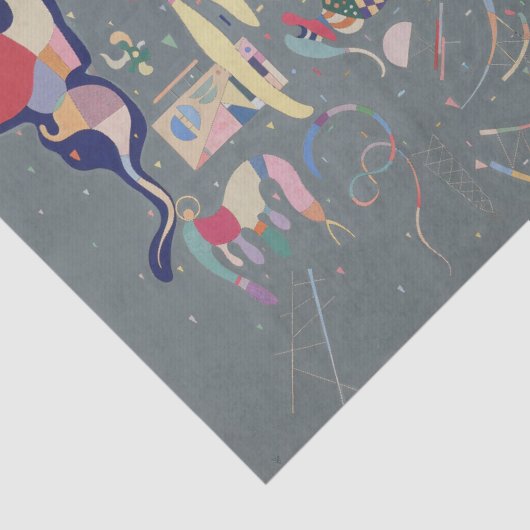 Various Actions, Kandinsky Tissuepapier (Detail)