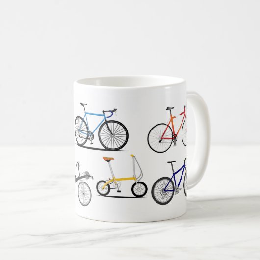 Various bicycles koffiemok (Voorkant rechts)