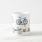 Various bicycles koffiemok (Center)