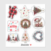 Various Christmas Gift Stickers (Vel)