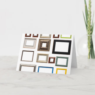 Various Colorful Picture Frames Kaart