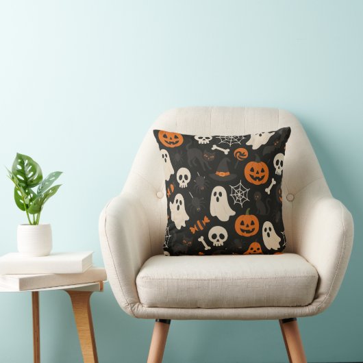 Various Halloween pattern image pillows Kussen (Stoel)